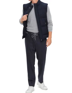 Wool/Cashmere Flannel Trouser