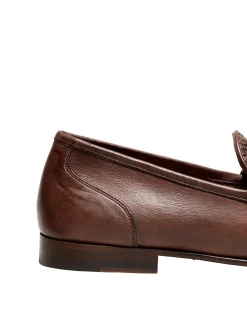 WOVEN INSERT LOAFER