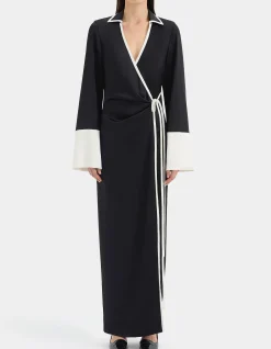Yasmine Wrap Shirt Dress