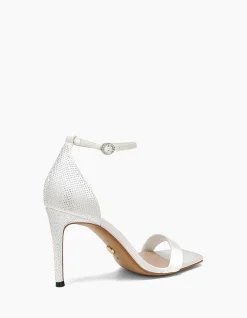 Yessica Ivory Recycled Satin Stiletto Heel