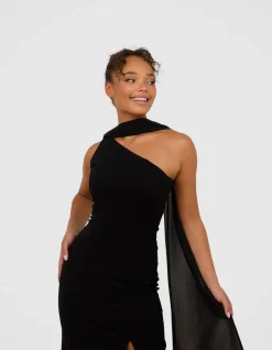 YUKIO ONE SHOULDER MAXI DRESS