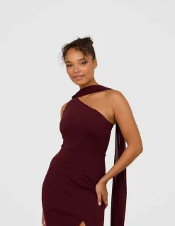 YUKIO ONE SHOULDER MAXI DRESS