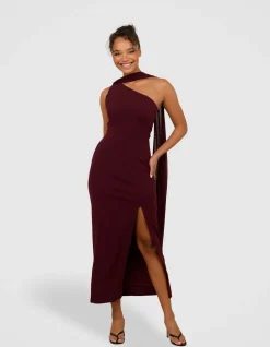 YUKIO ONE SHOULDER MAXI DRESS