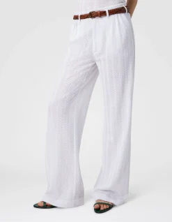 ZIGZAG TAILORED PANTS