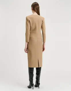 ZIP FRONT MILANO JACKET