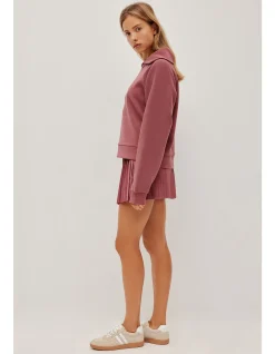 1/4 Zip Jumper Ottoman Sweat